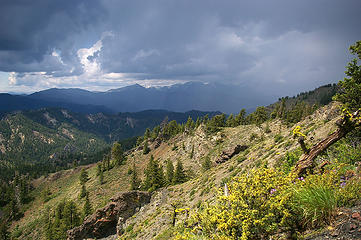 Storm toward Enchantments