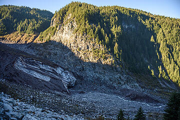 Outlet Stream from Mouth of Carbon Glacier