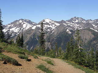 Views from Marmot Pass.