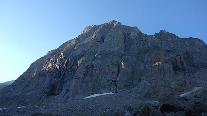 Steep NW flank of Glacier Peak
