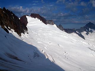 boston glacier, ripsaw ridge, boston and forbidden