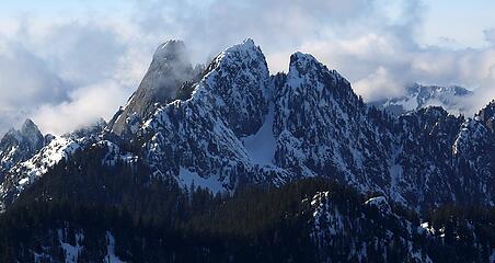 Closer view of Garfield and East Garfield