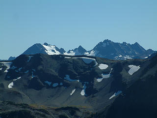 Mt. Anderson from Peak 6701 near Grand Pass