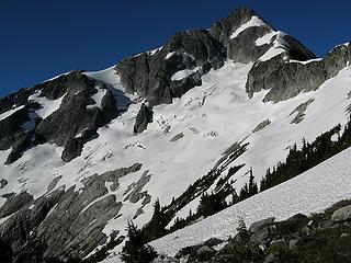 Beginning of the traverse