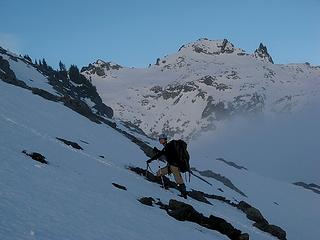 East Daniel above the clouds