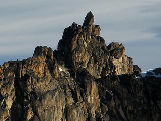 Kangaroo summit (note cairns on other summits to right)