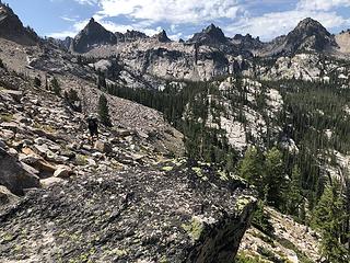 Traversing Just Past Blue Rock Lake