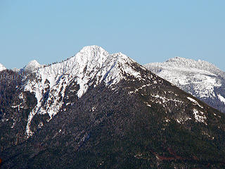 Big Deer Peak,  as seen from Stimson Hill,1.22.08.