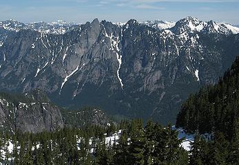 Garfield from Wild Dare summit