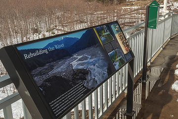 Glines overlook sign #3