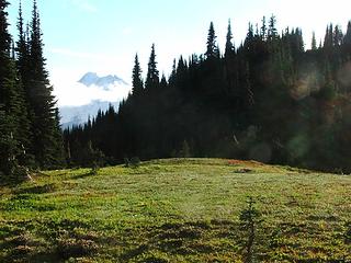 High campsite on Middle Ridge