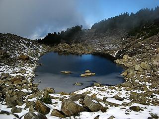 Persis Upper Tarn from above