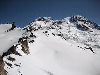 Tokaloo Rock(L) and Rainier