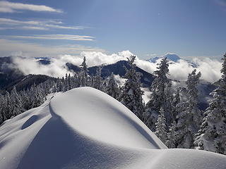 Neat snow formation