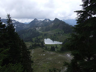 LaCrosse Basin and Lake LaCrosse from Fisher's Notch