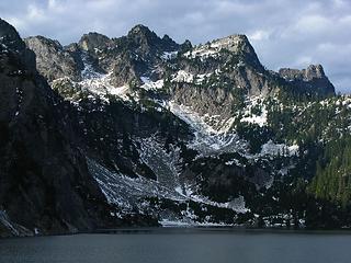 Across Snow Lake