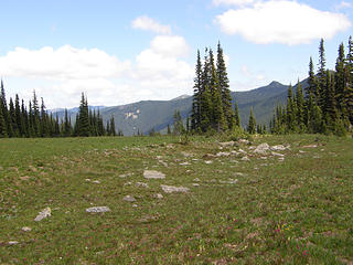 Views from walking north on more eastern side of Grand Park.