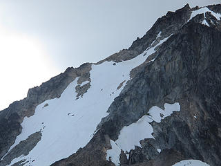 climbers descending Stuart