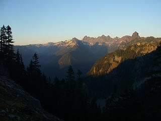 Looking NE from Avalanche Mt.