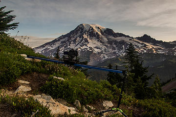 Shooting sunrise with the Stage Zero Dolly at Pinnacle Saddle.