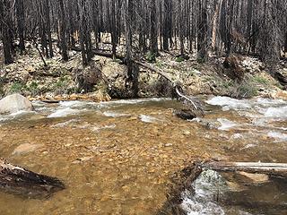 Where we crossed Monument Creek.