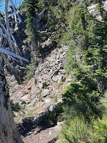 (Coming off Denman summit) "Do I really have to get down that?"