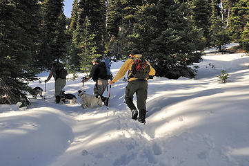 Finding the deep snow