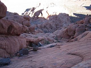 Descending slabs