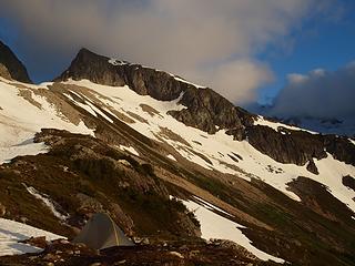 still digging the campsite