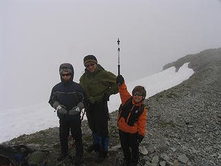 Summit view on Ruth Mountain in July 2008