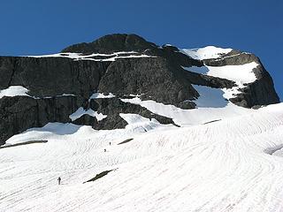 Heading up Hozomeen