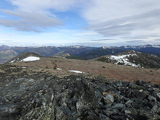 Paul nears the summit...