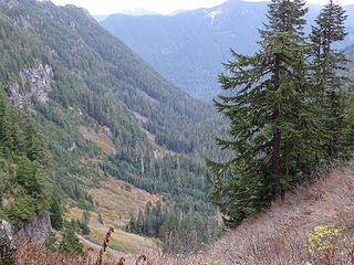 View from Ipsut Pass.