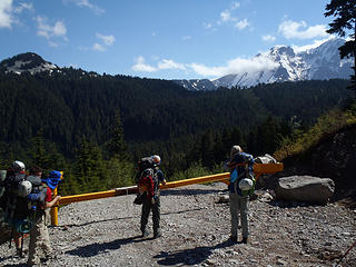 First view of Garibaldi massif