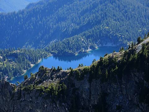 Snow Lake.  The ridge from Chair might be fun to explore.  I wonder how you get on it...