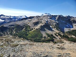 Glacier Peeking