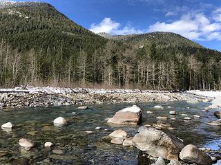 North Fork Skykomish above the Index-Galena Washout