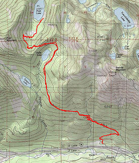 Pratt-Lake-route