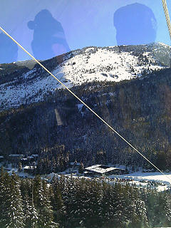 In the gondola