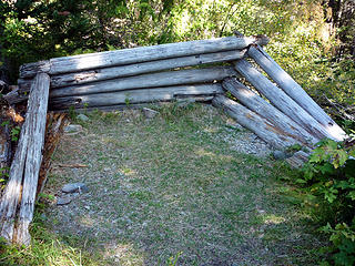 Lower Cameron Shelter Remains