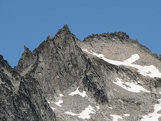 Dragontail, as seen from the summit of Devils Head (Pt. 6666) 7.29.07.