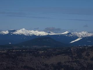 April 2012 from Angel's Rest 
Sturgeon Rock, Silver Star, Little Baldy 
Anybody ski this?