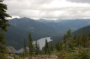 Lake Waptus from South on the PCT