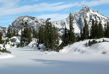 Tree Shadows on Long Lake with Hibox