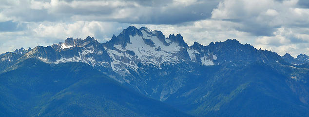 Silver Star from the trail to Goat Peak