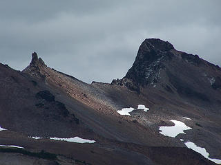 Ives Peak and spire to the north.