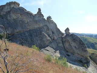 Some of the rocks at Peshastin Pinnacles