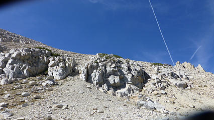 Upper North Peak ridge