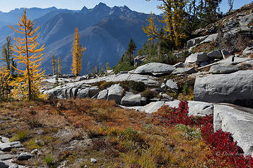 Across the valley