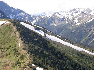 Views from trail up to Buckhorn.